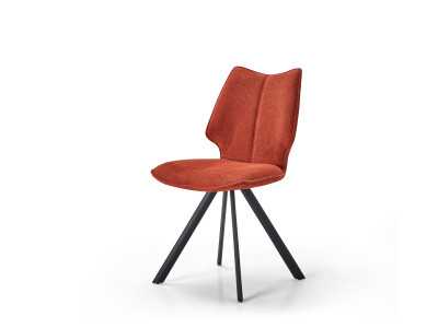 SUN - Chaise tissu 6 coloris avec ou sans accoudoirs 2