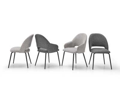 EASY - Chaise tissu 2 coloris 2