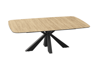 RIO - Table de repas céramique extensible 1 allonge... 2