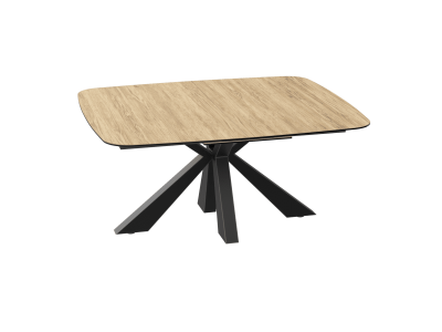 RIO - Table de repas céramique extensible 1 allonge...