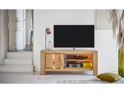 LEGEND - Meuble TV 1 porte 1 niche 2 finitions