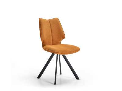 SUN - Chaise tissu 6 coloris avec ou sans accoudoirs