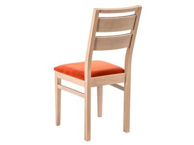 NATURA - Chaise chêne massif tissu 2