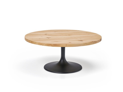 CUT - Table basse épaisse chêne massif