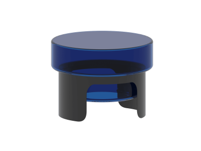 MALCOLM - Table basse verre soufflé 2 versions 5 coloris