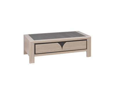 FARO - Table basse 1 tiroir 2 finitions