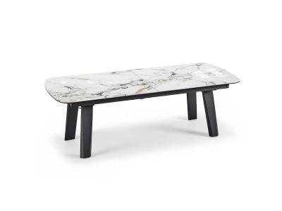 MADRID A - Table convexe plateau céramique L240 5 finitions