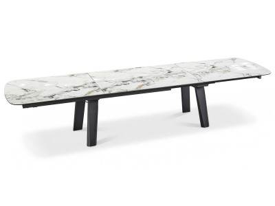 MADRID A - Table convexe plateau céramique L240 5 finitions 2