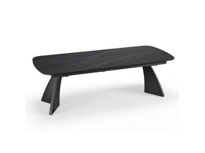 MADRID B - Table convexe plateau céramique L240 5 finitions