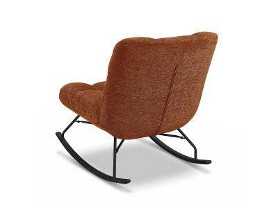 ANGEL'O - Fauteuil tissu rocking-chair 4 finitions 2