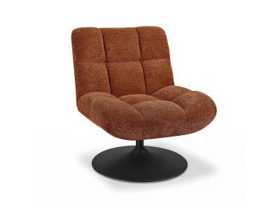 ANGEL'O - Fauteuil tissu socle pivotant 4 finitions 2