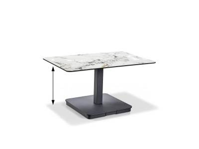 SICILE - Table de salon relevables 5 finitions