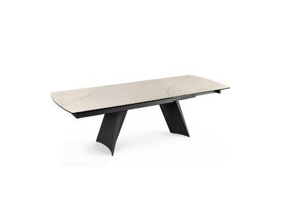 AZALÉE - Table plateau céramique 1 allonge 5 finitions 2... 2