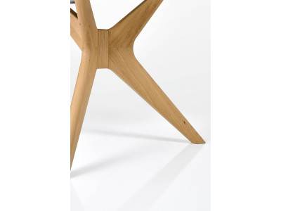 BOIS ET FORME - Table de repas chêne massif personnalisable 2