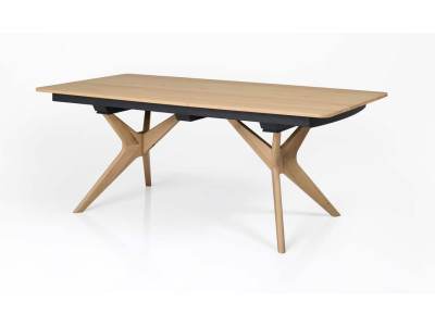 BOIS ET FORME - Table de repas chêne massif personnalisable