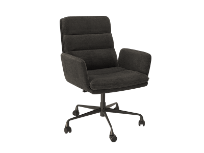 HELSINKI - Chaise roulette tissu 2 coloris 2