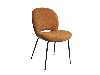 RING - Chaise tissu bouclé 4 finitions
