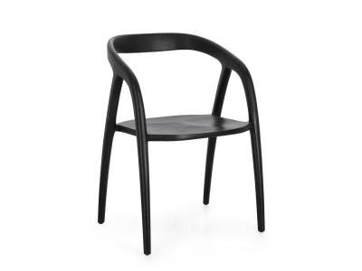 DOTTY - LOT 4 chaises teck 3 coloris 2