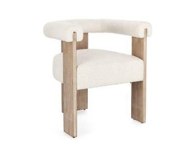 AGAPE - LOT 4 chaises tissu
